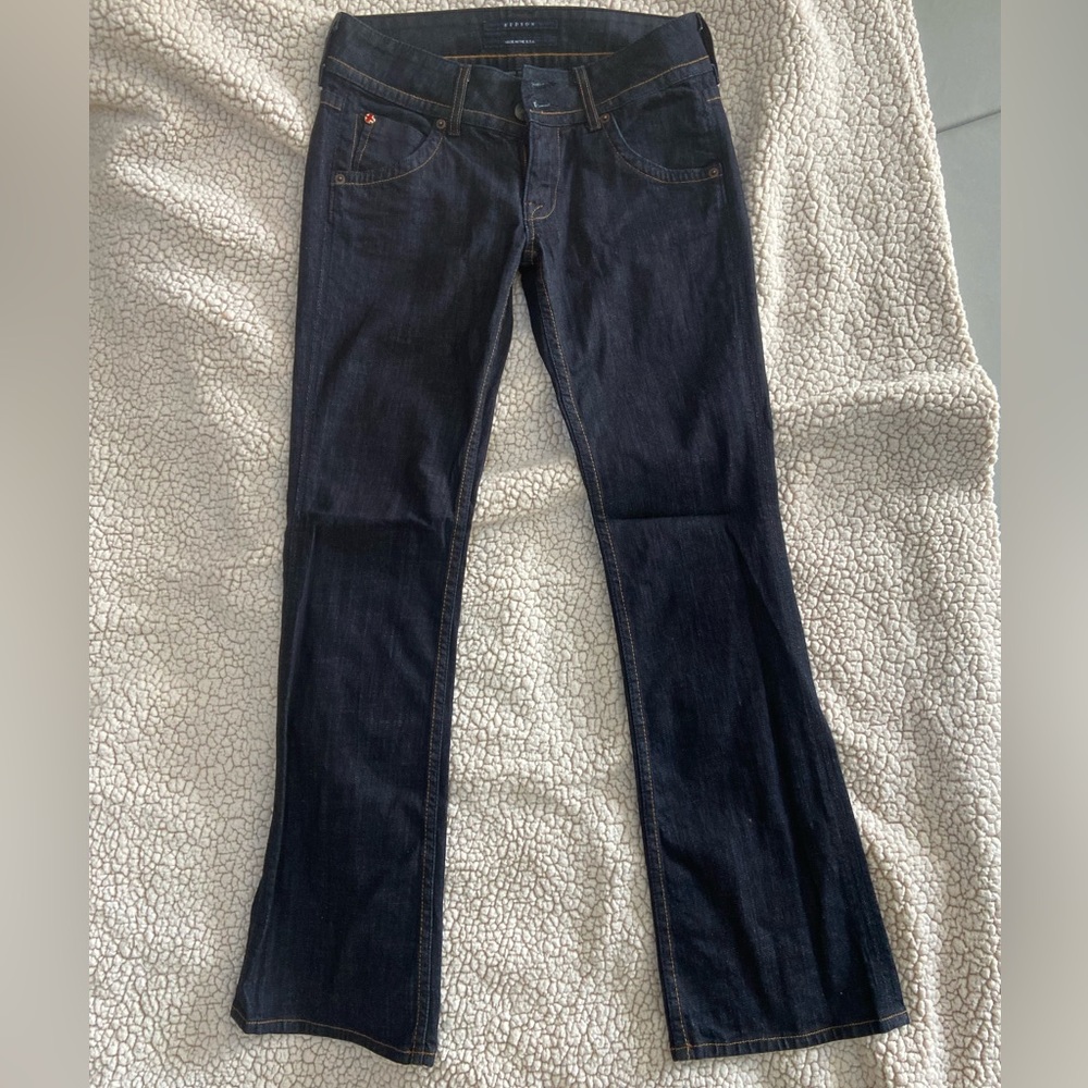 Hudson low rise bell bottom Jean